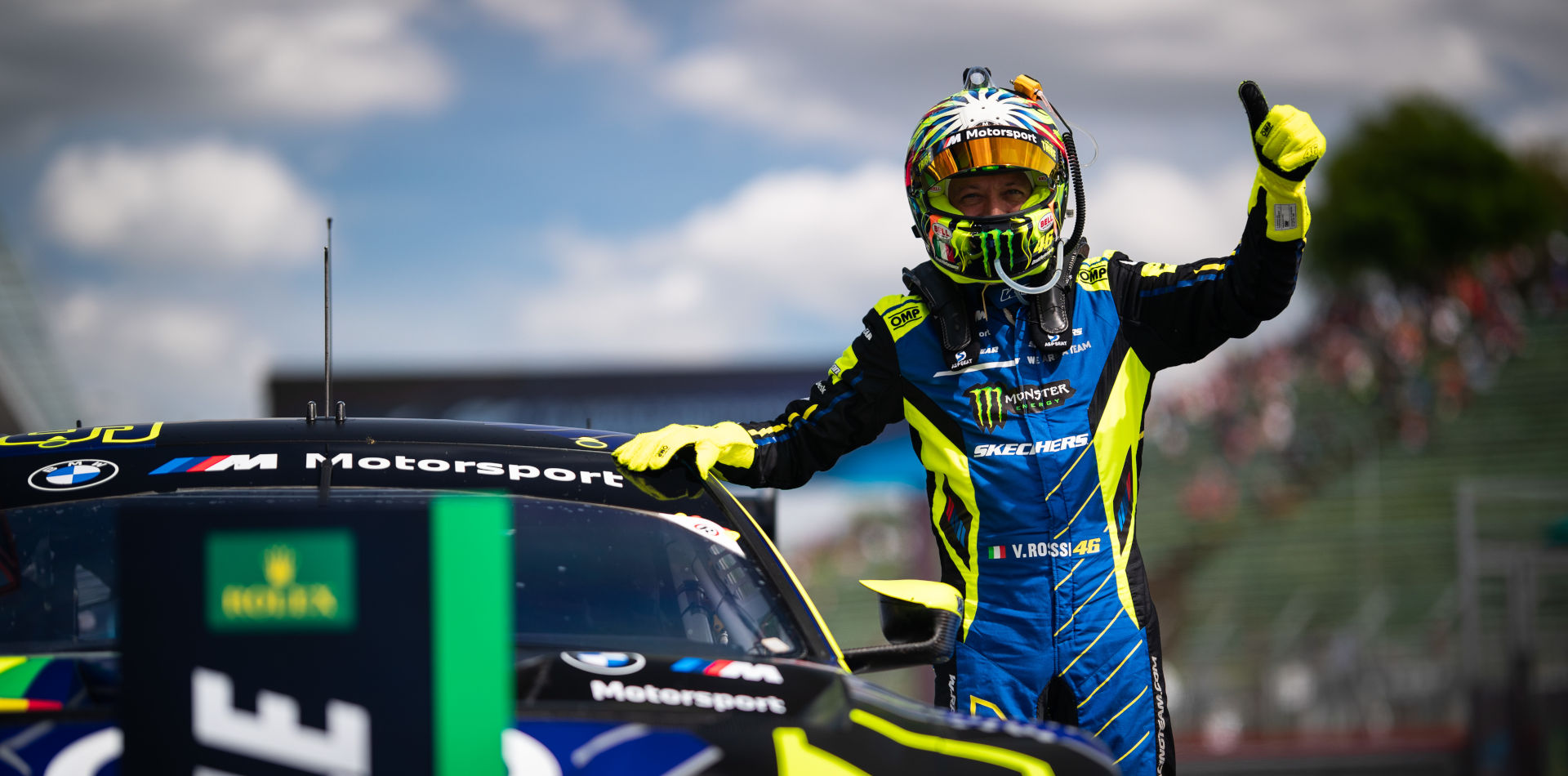OMP and Bell Racing continue the partnership with Valentino Rossi